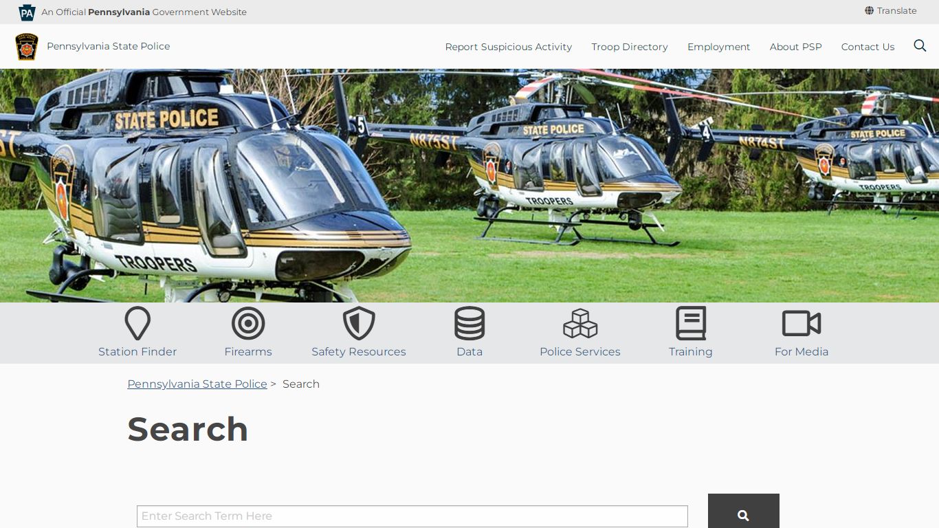 Search - Pennsylvania State Police